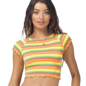 L*Space Under The Sun Wildflower Top - XL - NEW